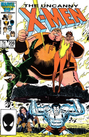 Uncanny X-Men #206 by Marvel Comics