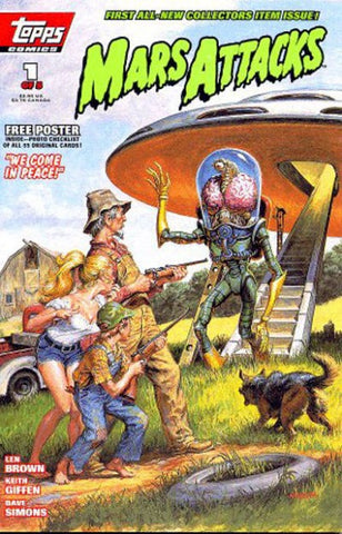 Mars Attacks #1 by Topps Comics