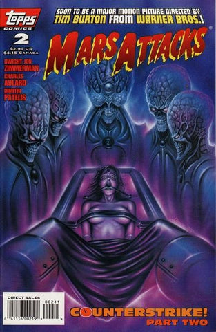 Mars Attacks #2 by Topps Comics