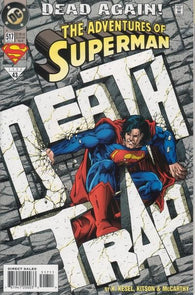 Adventures Of Superman #517 by DC Comics