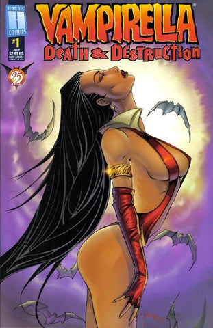 Vampirella Death And Destruction #1 by Harris Comics