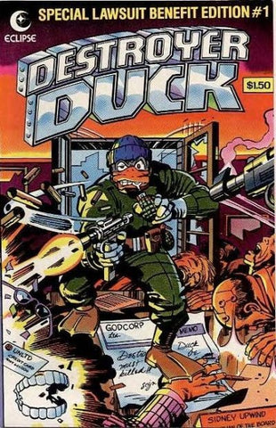 Destroyer Duck #1 by Eclipse Comics