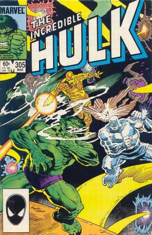Incredible Hulk #305 by Marvel Comics