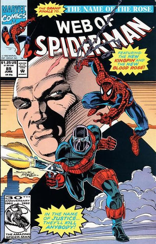Web of Spider-Man #89 by Marvel Comics