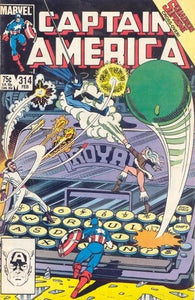 Captain America #314 by Marvel Comics
