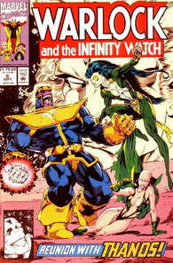 Warlock And Infinity Watch #8 by Marvel Comics