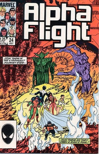 Alpha Flight #24 by Marvel Comics
