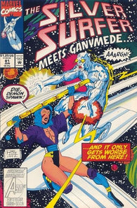 Silver Surfer #81 by Marvel Comics