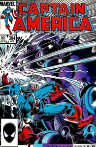 Captain America #304 by Marvel Comics