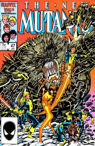 New Mutants #47 by Marvel Comics