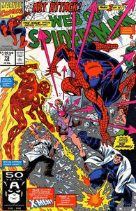 Web of Spider-Man #73 by Marvel Comics