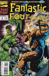 Fantastic Four Unlimited #4 by Marvel Comics Hulk - Thing