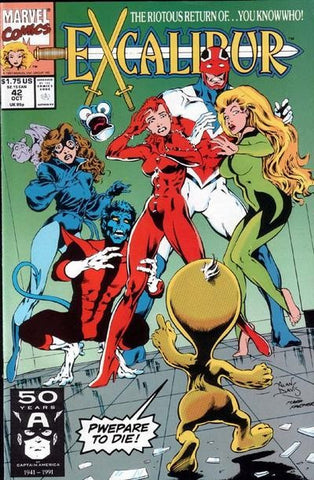 Excalibur #42 by Marvel Comics