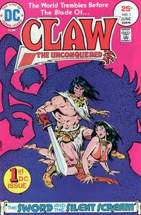 Claw The Unconquered #1 by DC Comics