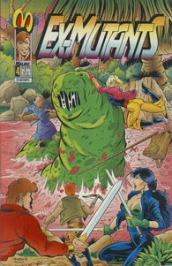 Ex-Mutants #4 by Malibu Comics