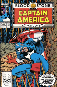 Captain America #358 by Marvel Comics