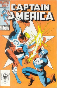 Captain America #327 by Marvel Comics
