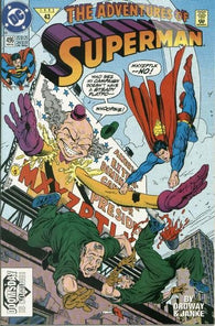 Adventures Of Superman #496 by DC Comics