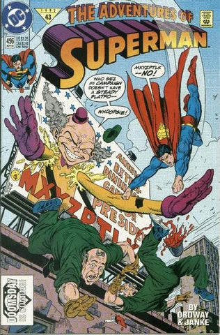 Adventures Of Superman #496 by DC Comics