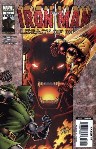 Iron Man Legacy of Doom #2 by Marvel Comics