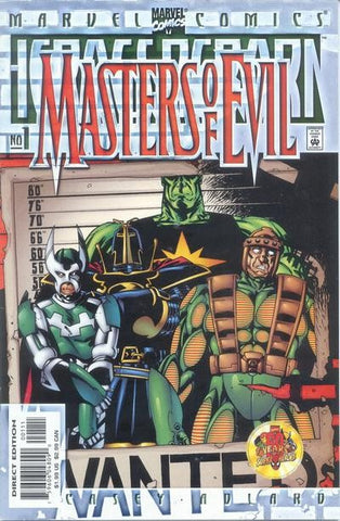 Heroes Report Masters of Evil #1 by Marvel Comics