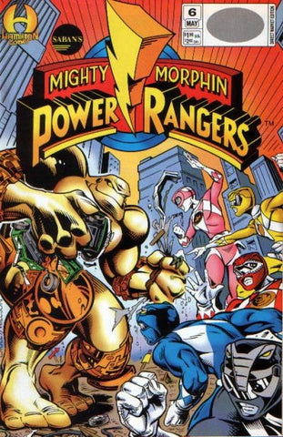 Mighty Morphin Power Rangers #6 by Hamilton Comics