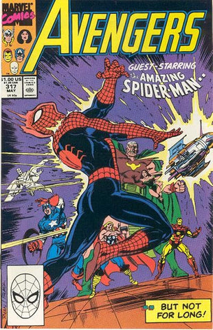 Avengers #317 by Marvel Comics - Spider-Man