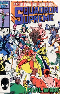Squadron Supreme #12 by Marvel Comics