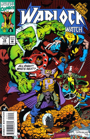 Warlock And Infinity Watch #19 by Marvel Comics