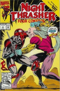 Night Thrasher #3 by Marvel Comics - New Warriors