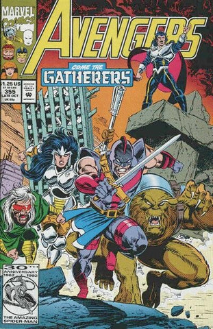 Avengers #355 by Marvel Comics