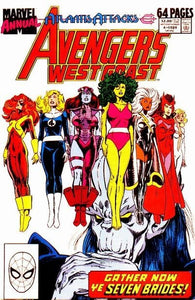 West Coast Avengers Annual #4 by Marvel Comics