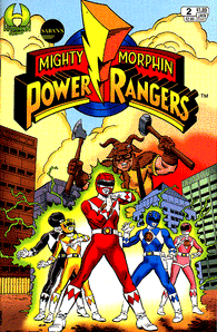 Mighty Morphin Power Rangers #2 by Hamilton Comics