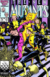 New Mutants #43 by Marvel Comics