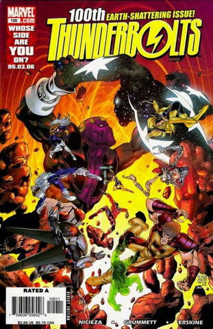Thunderbolts #100 by Marvel Comics