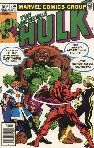 Incredible Hulk #258 by Marvel Comics