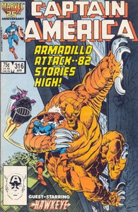 Captain America #316 by Marvel Comics