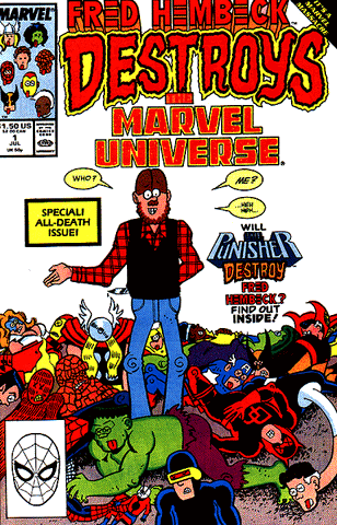 Fred Hembeck Destroys The Marvel Universe - 01