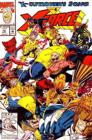 X-Force #16 by Marvel Comics -  X-Cutioner's Song