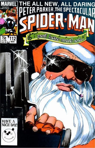 Spectacular Spider-Man #112 by Marvel Comics
