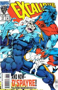 Excalibur #77 by Marvel Comics