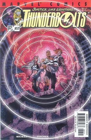 Thunderbolts #57 by Marvel Comics