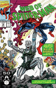 Web of Spider-Man #79 by Marvel Comics