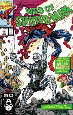 Web of Spider-Man #79 by Marvel Comics