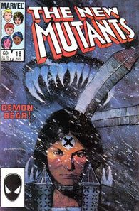 New Mutants #18 by Marvel Comics
