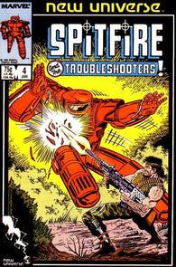 Spitfire #4 by Marvel Comics
