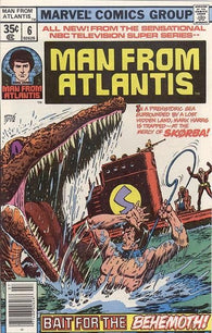 Man From Atlantis #6 by Marvel Comics