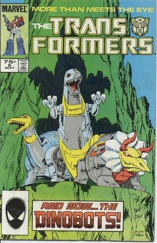 Transformers #8 by Marvel Comics