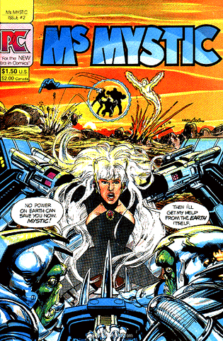 Ms. Mystic #2 by Pacific Comics