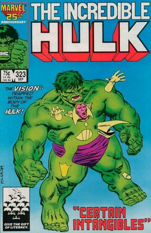 Incredible Hulk #323 by Marvel comics